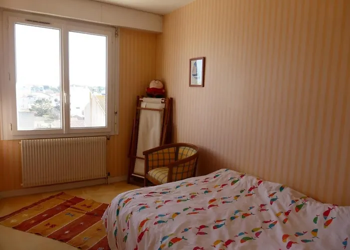 公寓 Appartement T3 Face Mer Avec Parking Aux Sables D'Olonne, 5 Couchages - Fr-1-325-55 莱萨布勒-多洛讷